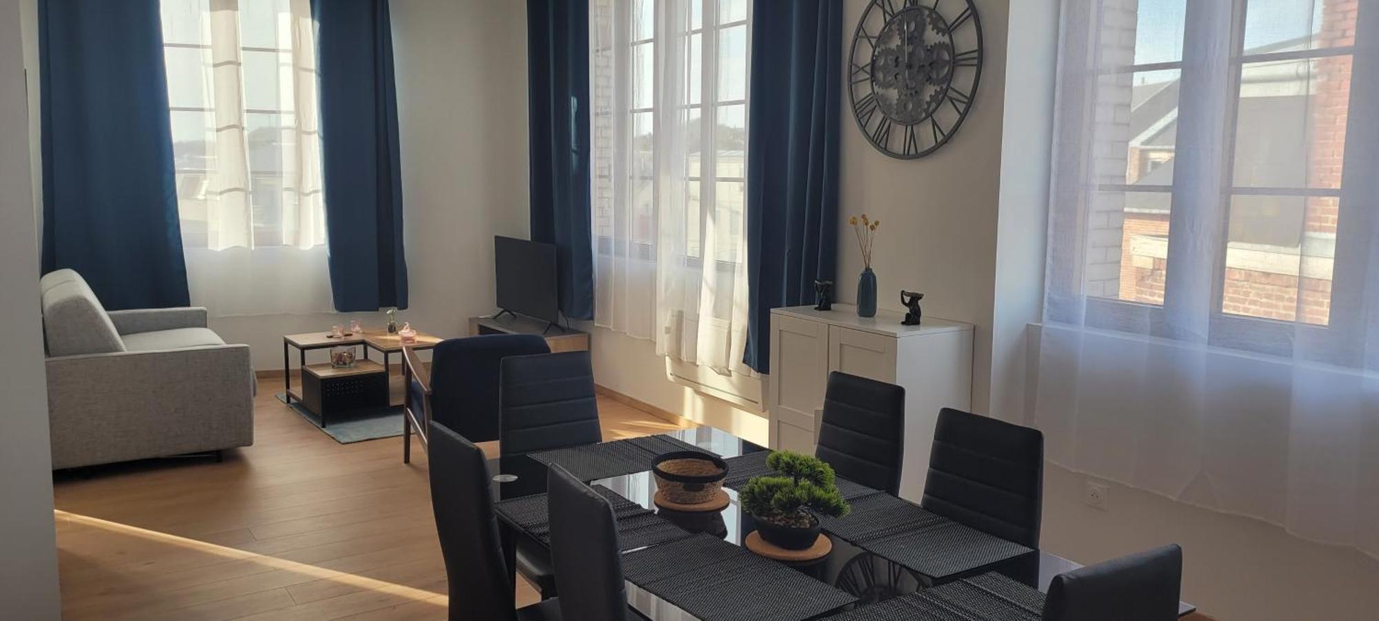 T2 Neuf Hypercentre 5 Couchages Apartamento Saint-Quentin  Exterior foto