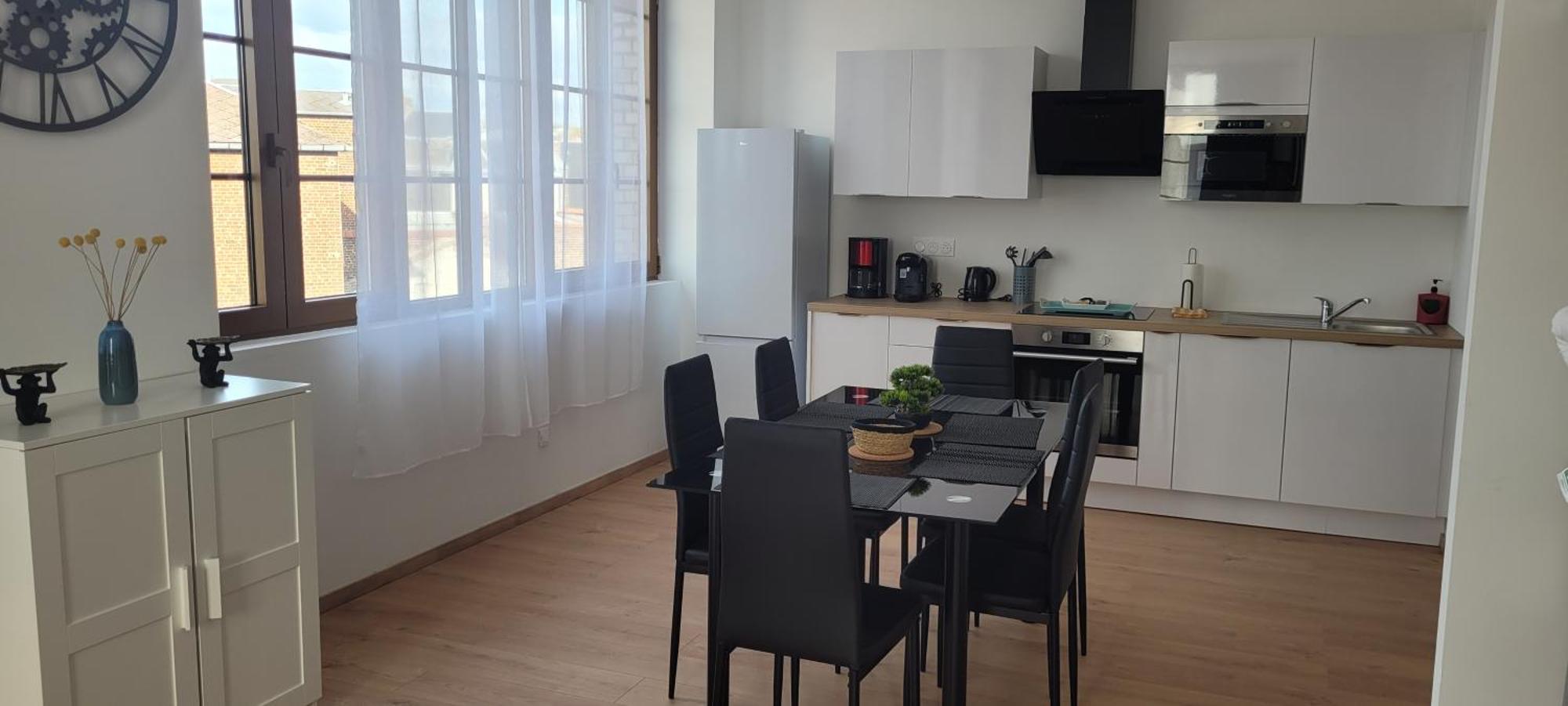 T2 Neuf Hypercentre 5 Couchages Apartamento Saint-Quentin  Exterior foto